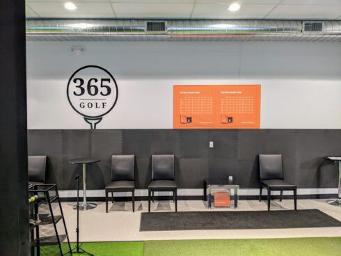 365 Golf - a certified TrackMan Indoor golf facility in Riverton Utah
